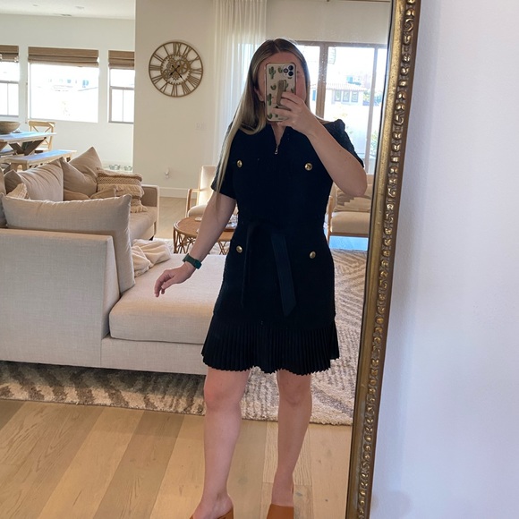 Sandro Joann boucle tweed dress size 36 - Picture 10 of 11